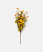 Autumn Decorative Branch with Artificial Flowers