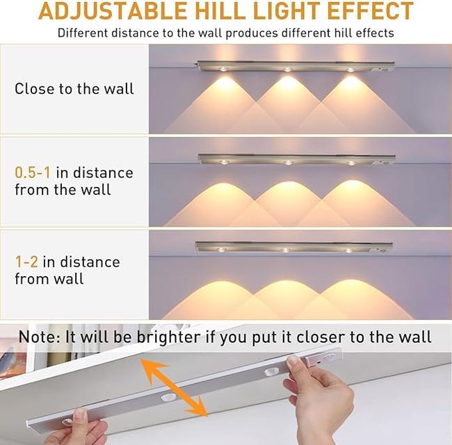 CAVIREA™ SmartGlow – Luz LED Magnética con Sensor de Movimiento